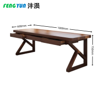 沣涢 双人办公桌 家用桌子 1.8m 张