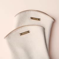 手套女冬季2023新款麂皮绒保暖加绒骑车防风防寒秋冬触屏骑行手套