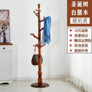 树形衣架树枝衣帽架组装欧式落地卧室实木吉祥树发财树小树挂衣架