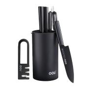 OOU!厨房刀具套装抗菌家用菜刀坎切刀剪刀水果刀7件套刀