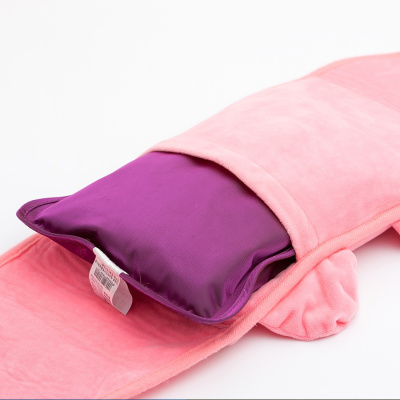 美帮汇热水袋充电防爆暖手宝注水煖宝宝暖肚子毛绒护腰带女小号