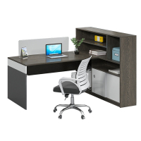 慧采云 办公家具职员办公桌椅组合简约现代员工桌单人位屏风财务桌办公室