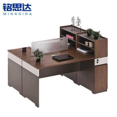 铭思达屏风办公桌双人位套