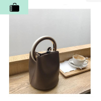 2019春夏新款Mini走秀款金属圆环手提水桶包智先生同款链条小包包NEW LAKE女士单肩包