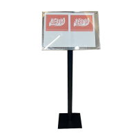 植巾 ZSMP800 亚克力 500*400mm 4mm 展示铭牌(计价单位:个)白色