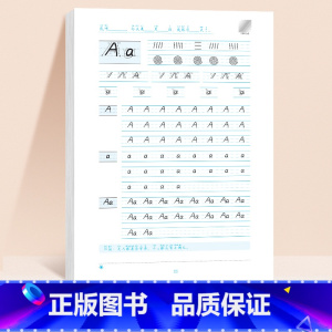 一年级 英语练字帖(全一册)96页 [正版]三年级衡水体英语字帖四五六年级上册下册人教版同步练字帖小学生英文字母书写钢笔