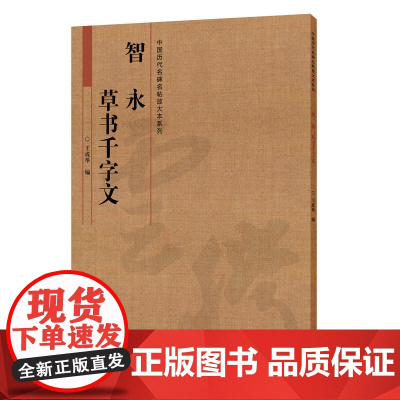 中国历代名碑名帖放大本系列 智永草书《千字文》