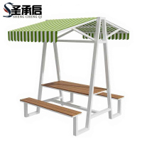 圣承启 塑木桌椅 长200cm 套