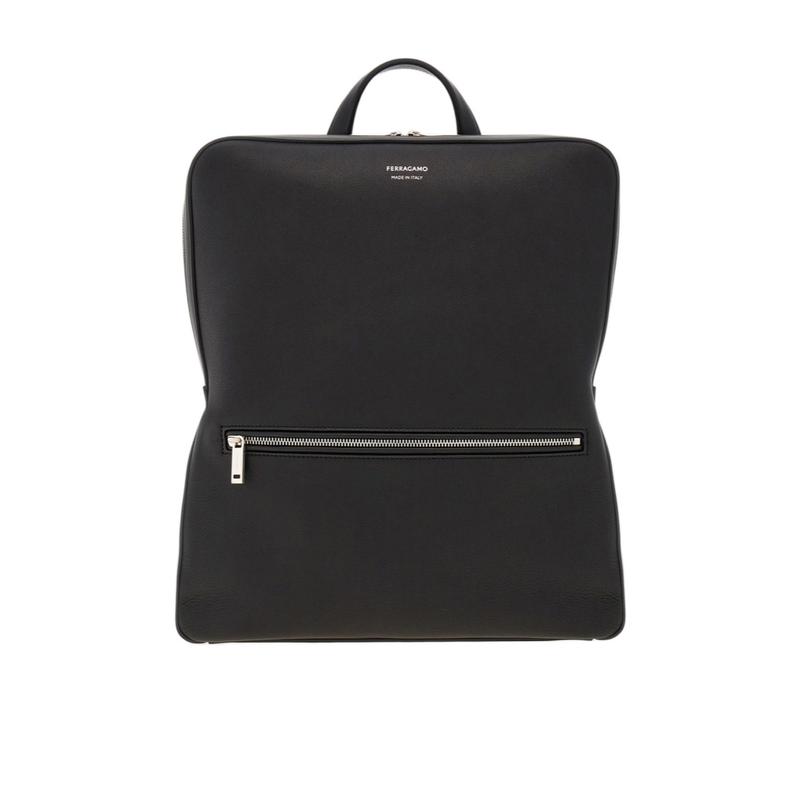 Salvatore Ferragamo奢侈品箱包男顶部提手双肩包 241595-775217 时尚百搭