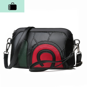 皮皮手拿手抓包贝壳包新款单肩斜挎包妈妈单肩包中老年百搭女NEW LAKE 黑色女士单肩包 黑色