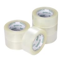 齐心 JP4515-6 封箱胶带45mm*150y*45um(6卷/筒) 透明 1筒装