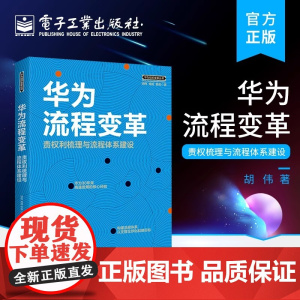 [正版]华为流程变革 责权利梳理与流程体系建设 胡伟 企业管理书籍 生产与运作管理 企业管理与培训 流程体系建设书籍