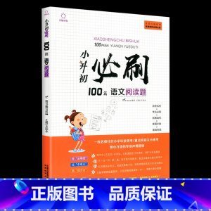 小升初必刷100篇 语文阅读题 小学升初中 [正版]2023版小升初必刷题语文数学英语全套人教版小学毕业升学总复习资料真