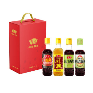 鲁花粮油调味礼盒四季如意礼盒D