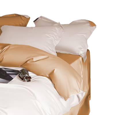 植巾 SI120 200*230cm 亲肤纯色精品 床上四件套 (计价单位:套) 橙色