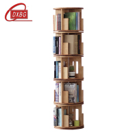 DXBG书架客厅小书柜收纳书橱儿童绘本创意转角落地置物书架