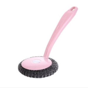 高杨茂诺 长柄钢丝球刷(多种颜色随机) 常规款 把