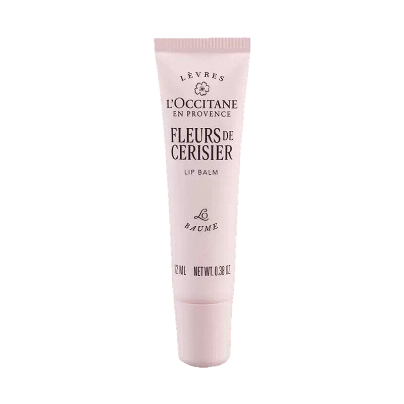 L'OCCITANE欧舒丹甜蜜樱花护唇膏12ml滋润护唇膏全新樱花保湿留香