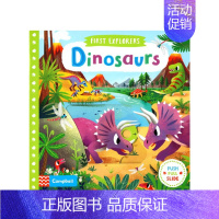 [正版]书籍英文原版3-6岁恐龙 Dinosaurs 小小探险家系列 First Explorers 低幼启蒙 儿童认知