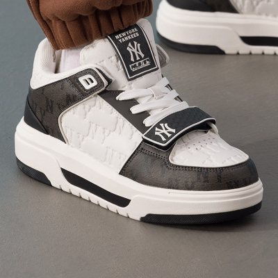 MLB鞋板鞋MONOGRAMMONOGRAM低帮中性鞋四季款3ASXCMM4N-50BKS正常尺码