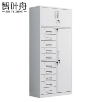 智叶舟多斗抽屉柜三门十斗85*39*180cm台