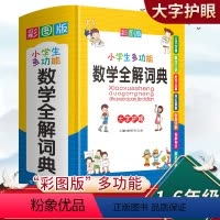 [正版]小学生多功能数学全解词典彩图大字版一二三四五六年级小学数学公式知识数学词典工具书小升初思维训练知识辅导字典图解