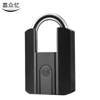 嘉众忆 大号智能指纹蓝牙防水挂锁65*21*85mm JZY-DS026 套