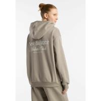 New Balance女款淡紫色连帽卫衣时尚休闲舒适百搭上衣