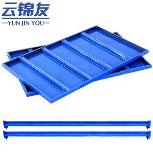 云锦友蓝色四层货架