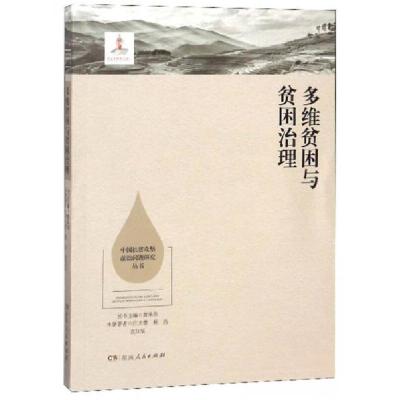 正版新书]多维贫困与贫困治理/中国扶贫攻坚前沿问题研究丛书蓝