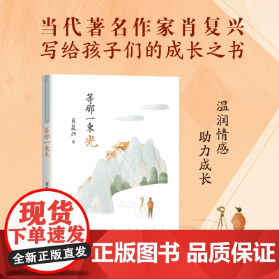 肖复兴写给青少年的成长书:等那一束光