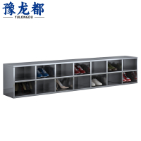 豫龙都不锈钢鞋柜14格台