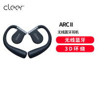 cleer任贤齐代言ARCII骨传导升级不入耳开放式夹耳智能耳机无线蓝牙耳机开车挂耳式适用新年礼 燕尾蓝耳机