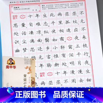 [正版]庞中华 宋词小令(楷书)钢笔字帖 名家 硬笔书法教程