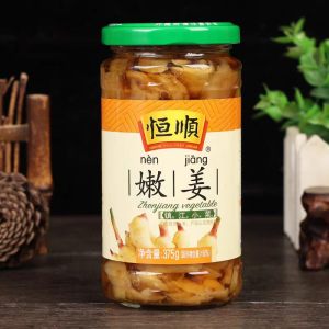 恒顺嫩姜小菜375克瓶装国产便捷家用厨房