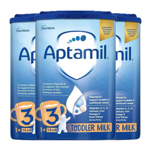有效期到26年12月-3罐装 | Aptamil 英国爱他美 婴幼儿配方3段奶粉(1岁以上) 800g/罐 保税仓发货