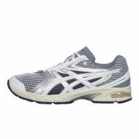 亚瑟士(ASICS)男士跑步鞋轻便舒适缓震训练鞋白灰拼色运动鞋