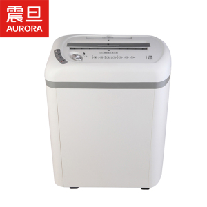 震旦AURORA AS068CD 办公家用安全保密大功率碎纸机 5级保密 6张10分钟 2*10mm 双面入纸16L