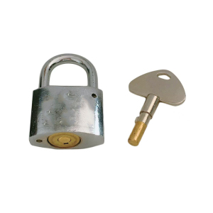 古韵家 GYJ-GS034 40mm 长粱仿不锈钢 叶片锁挂锁 (计价单位:个) 银色