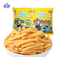 未零汪汪队立大功妙脆脆真虾味条mimi虾条儿童小孩健康营养零食16g*30包
