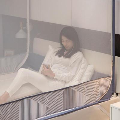 家柏饰(CORATED)支架蚊帐防摔儿童加密加厚拉链全封闭1.5米1.8m床家用1.35