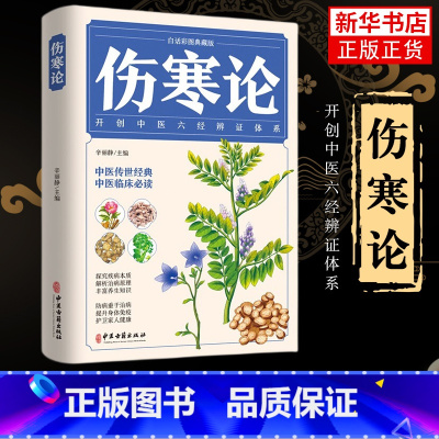 [正版] 伤寒论张仲景 白话彩图典藏版 图解伤寒杂病论 中医养生大全医学全书 中医临床知识自学入门基础书