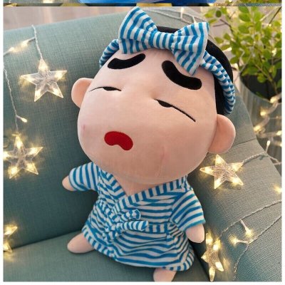 立体超软人偶男宝宝男童一体布偶小号车载娃娃摆件毛绒后窗车公仔湖蓝浴袍（瞌睡了）L7838厘米（送衣服代写卡片）