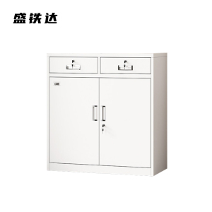 盛铁达 铁皮文件柜办公柜矮柜850*390*900mm STD-BGG1023 个