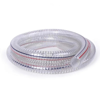 璐盐 钢丝软管PVC水管 内径64mm*厚4mm 米