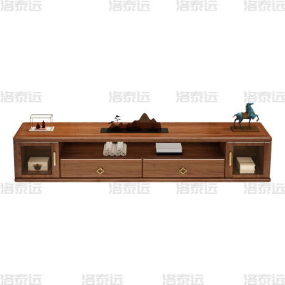 洛泰远 LTY4022935 中式胡桃木实木电视柜