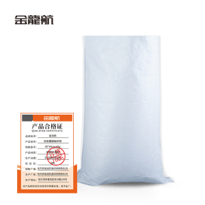 金龙航白色覆膜编织袋/ 40*60cm-65g/条