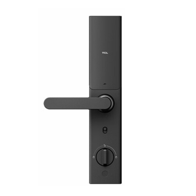 TCL 电子门锁 S10N 密码解锁,指纹解锁,智能手环,磁卡解锁,钥匙解锁 执手式 1301062582&&