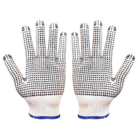 匹牧 PM-ST-G020 点塑手套 毛纺720g十针黑点塑手套 12双/打 单位:双(单双不发货)