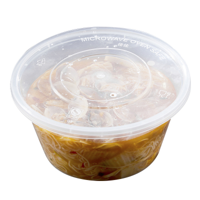 美威能 一次性圆形打包盒200只 1250ML/箱